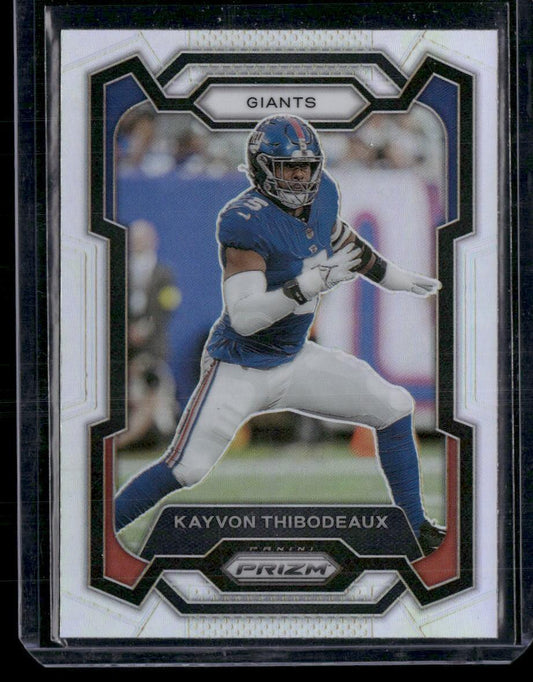 Prizm #224 Kayvon Thibodeaux Silver  Krazy King Collectibles LLC   