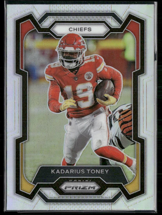 2023 Panini Prizm #145 Kadarius Toney Silver  Krazy King Collectibles LLC   