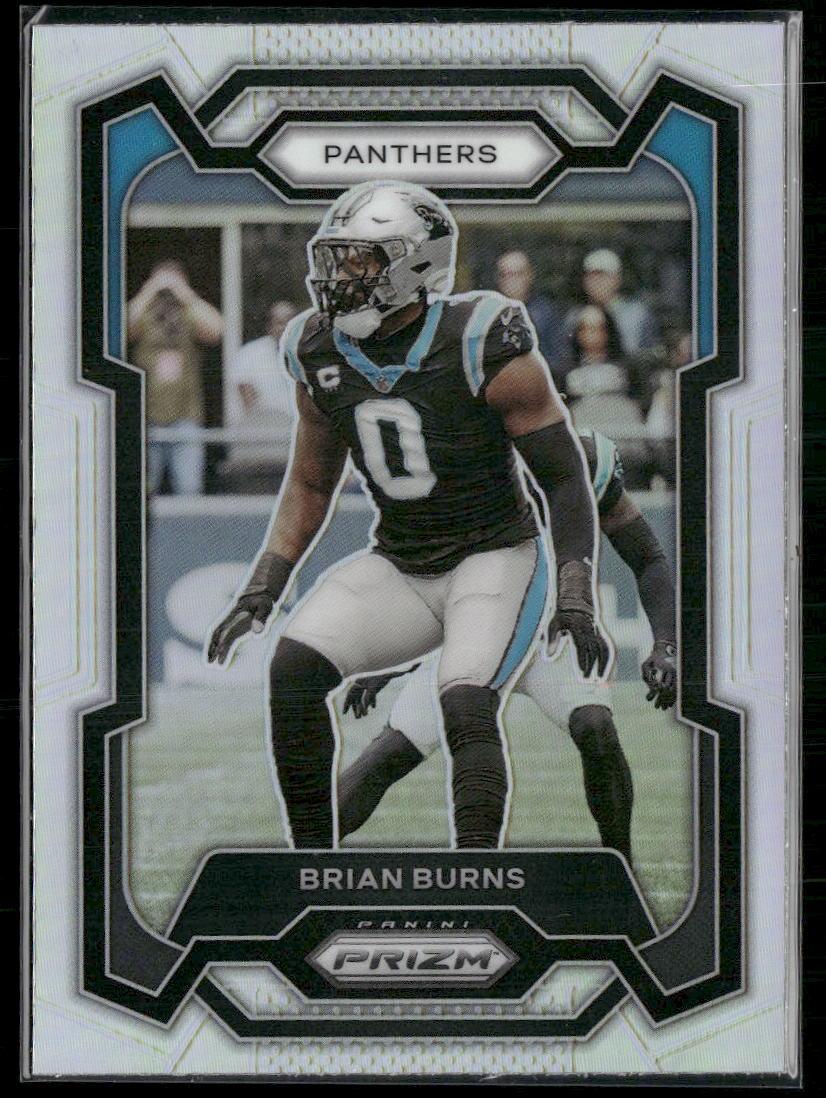 2023 Panini Prizm #39 Brian Burns Silver  Krazy King Collectibles LLC   