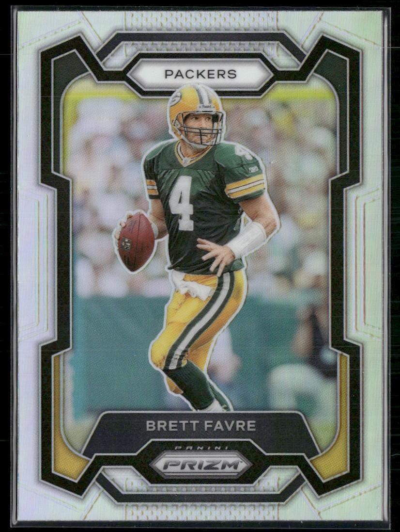 2023 Panini Prizm #112 Brett Favre Silver  Krazy King Collectibles LLC   