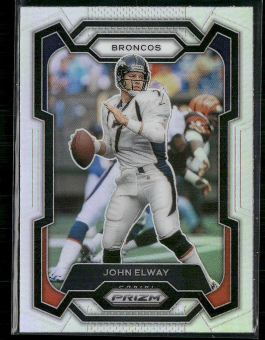 2023 Panini Prizm #89 John Elway Silver  Krazy King Collectibles LLC   