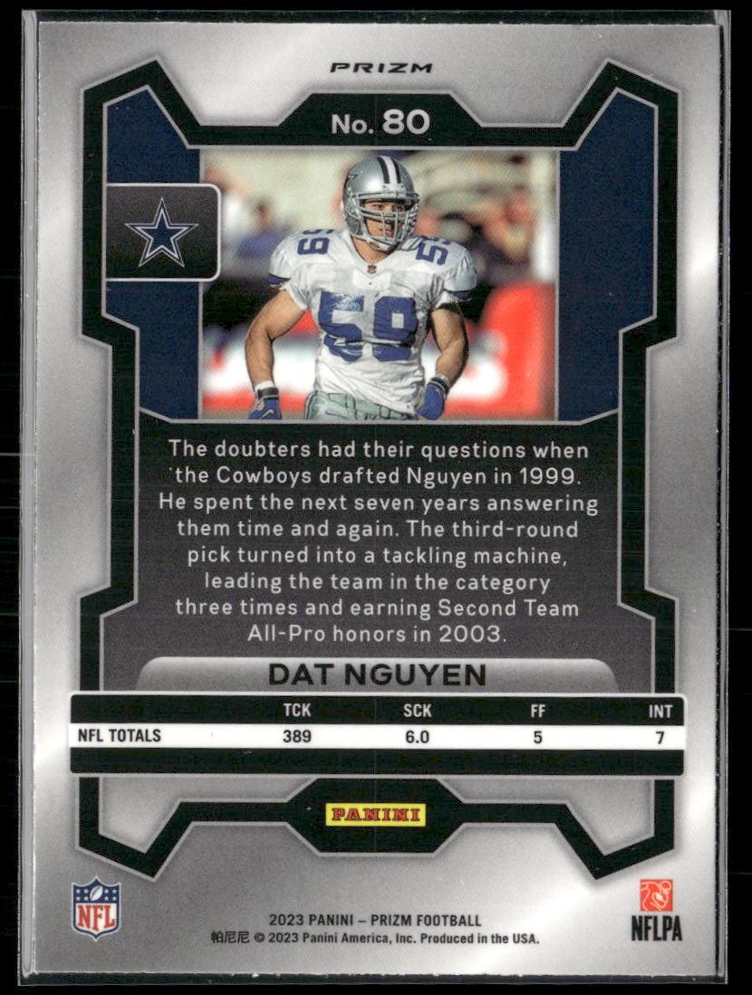 2023 Panini Prizm #80 Dat Nguyen Silver  Krazy King Collectibles LLC   