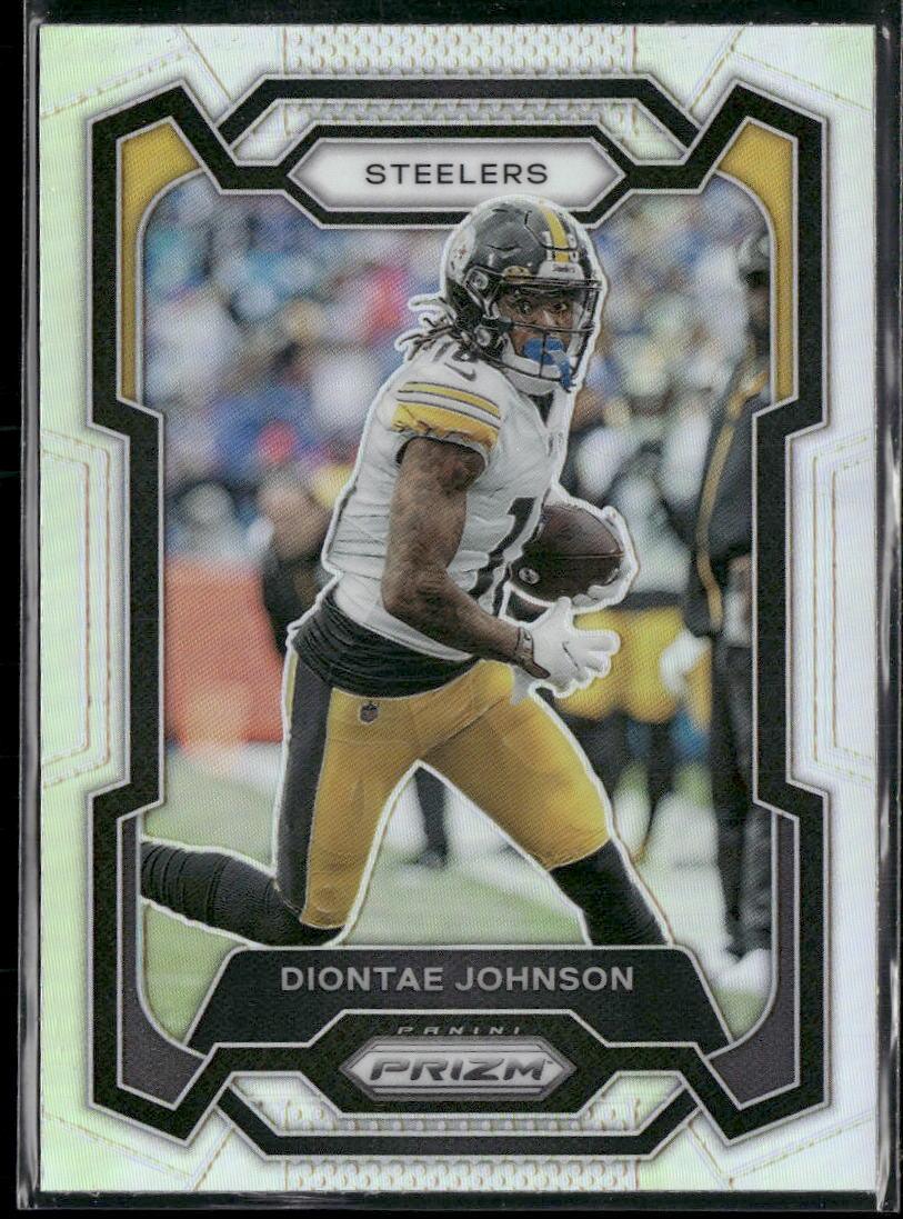 2023 Panini Prizm #247 Diontae Johnson Silver  Krazy King Collectibles LLC   