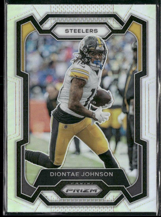 2023 Panini Prizm #247 Diontae Johnson Silver  Krazy King Collectibles LLC   