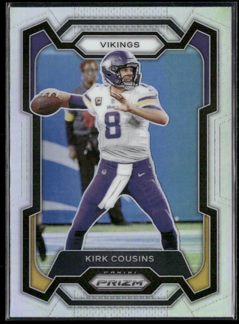 2023 Panini Prizm #197 Kirk Cousins Silver  Krazy King Collectibles LLC   