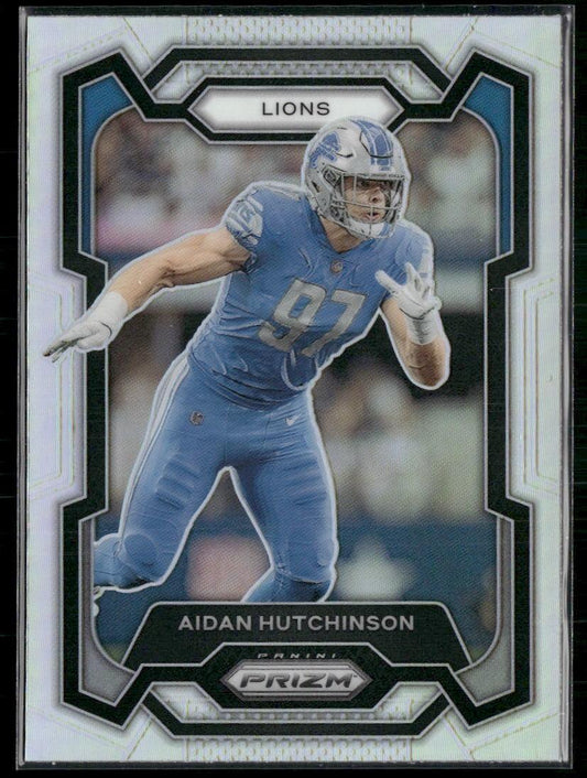 2023 Panini Prizm #94 Aidan Hutchinson Silver  Krazy King Collectibles LLC   