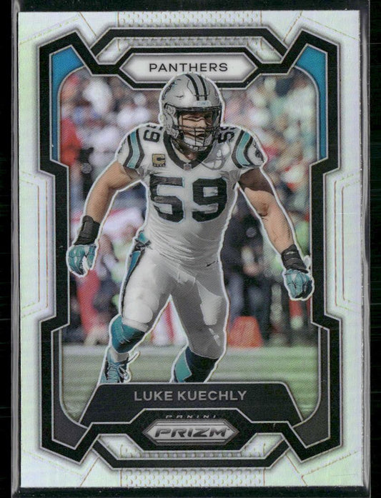 Prizm #43 Luke Kuechly Silver  Krazy King Collectibles LLC   