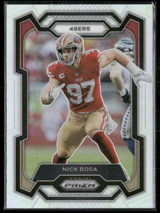 Prizm #272 Nick Bosa Silver  Krazy King Collectibles LLC   