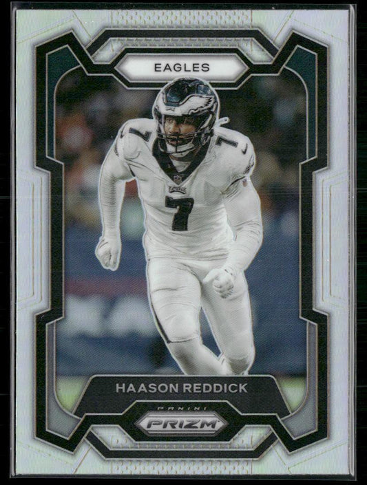 2023 Panini Prizm #243 Haason Reddick Silver  Krazy King Collectibles LLC   