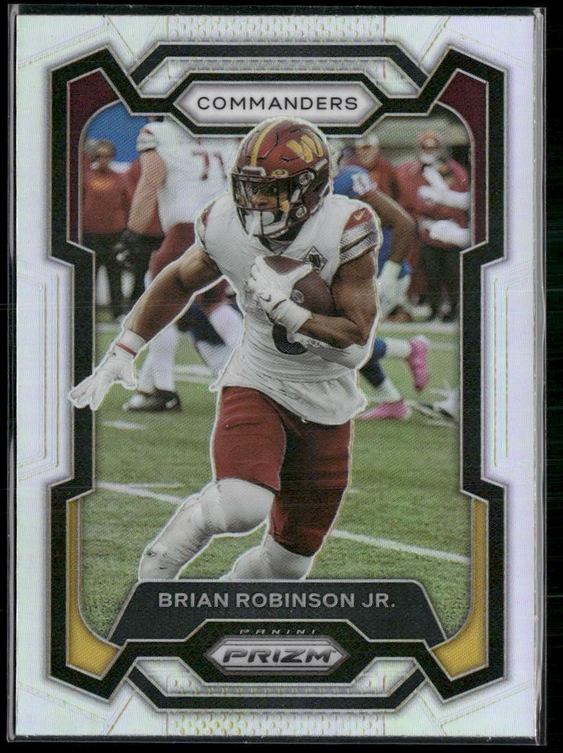 2023 Panini Prizm #292 Brian Robinson Jr. Silver  Krazy King Collectibles LLC   