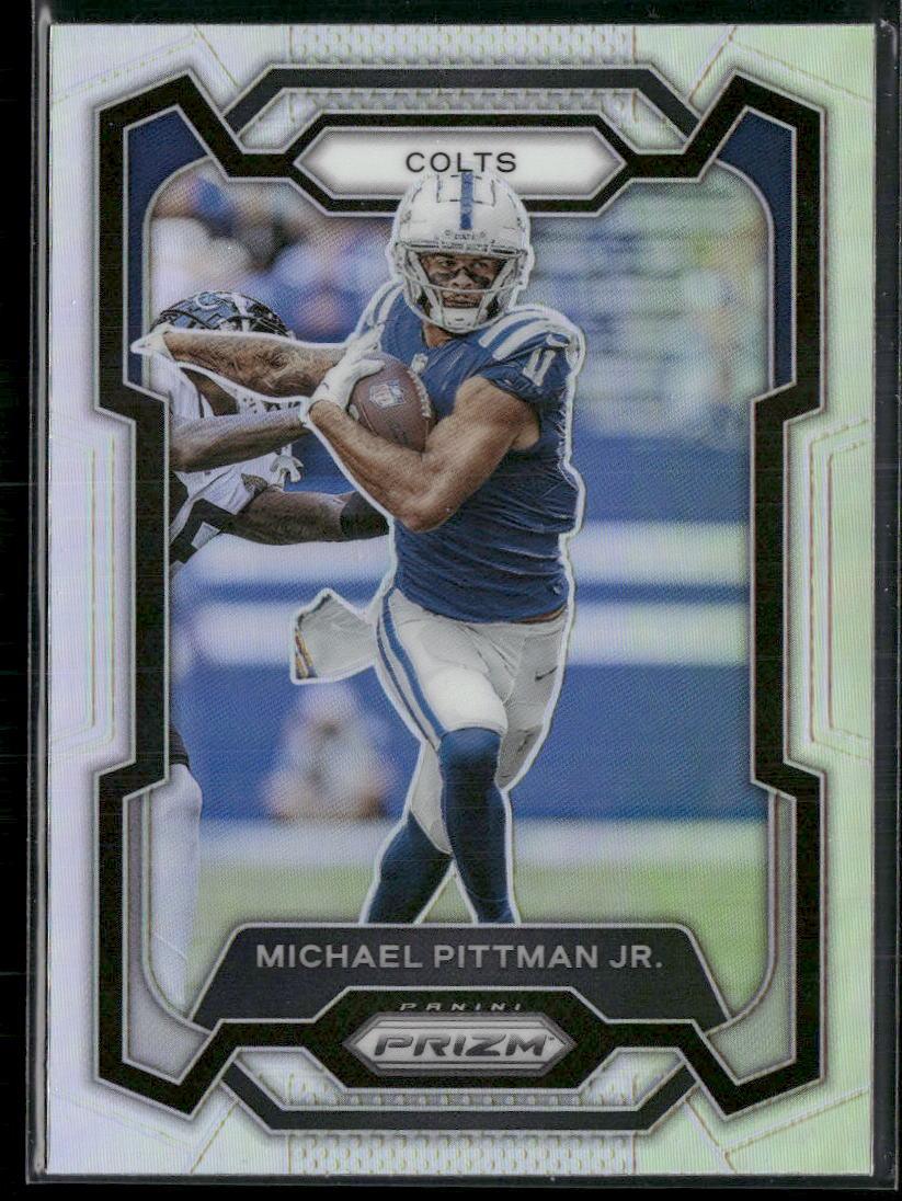 2023 Panini Prizm #129 Michael Pittman Jr. Silver  Krazy King Collectibles LLC   