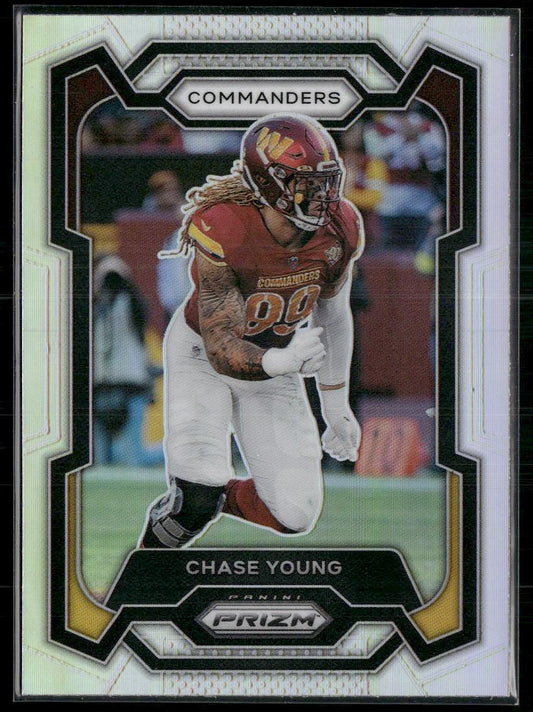 2023 Panini Prizm #293 Chase Young Silver  Krazy King Collectibles LLC   