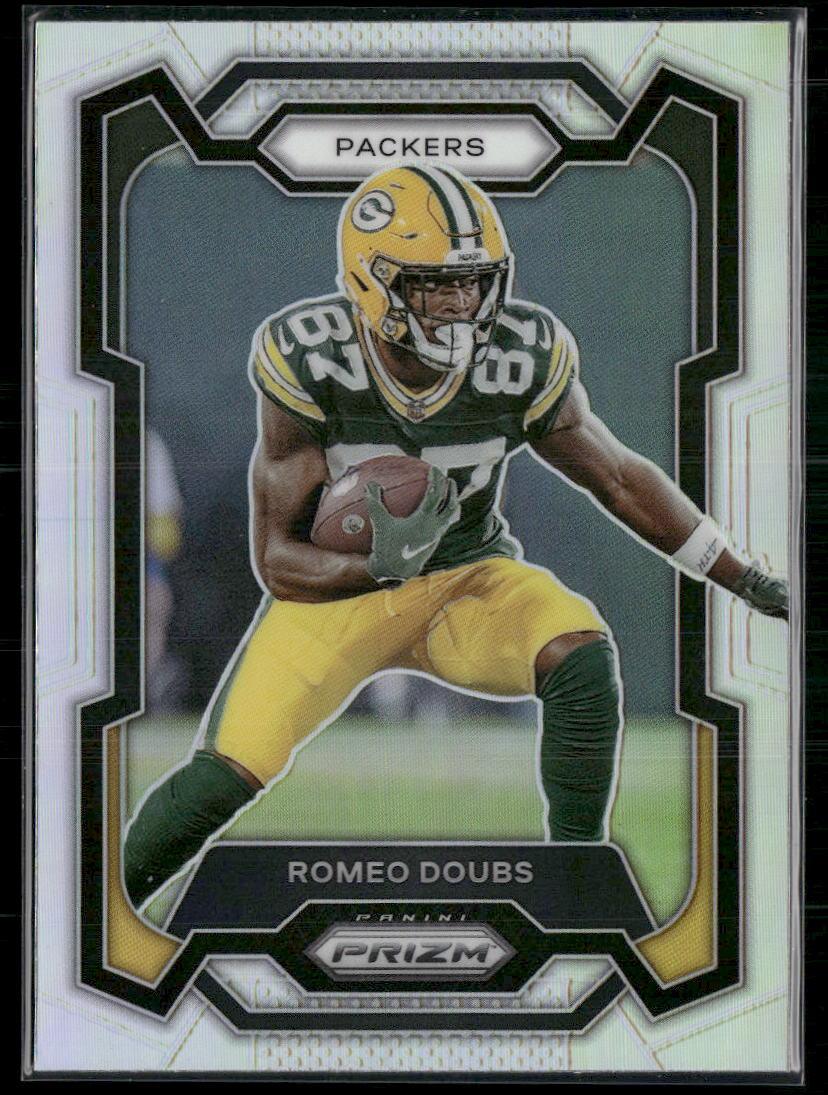 Prizm #114 Romeo Doubs Silver  Krazy King Collectibles LLC   