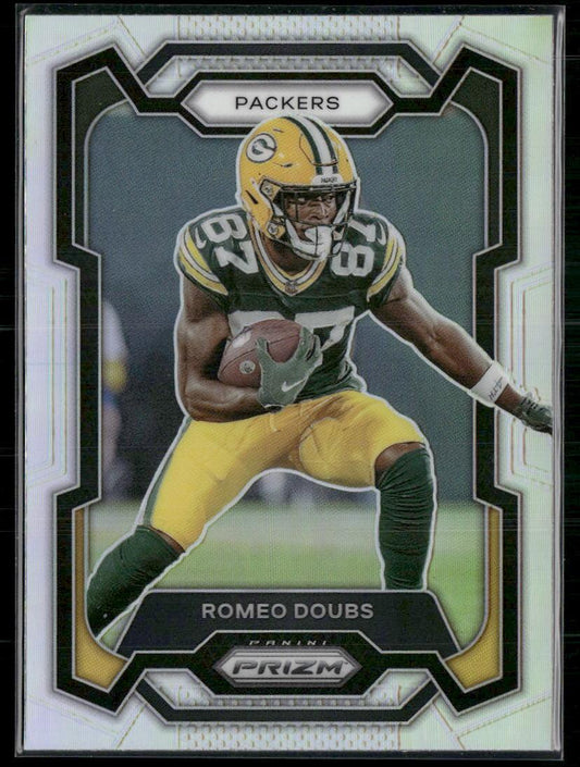 Prizm #114 Romeo Doubs Silver  Krazy King Collectibles LLC   