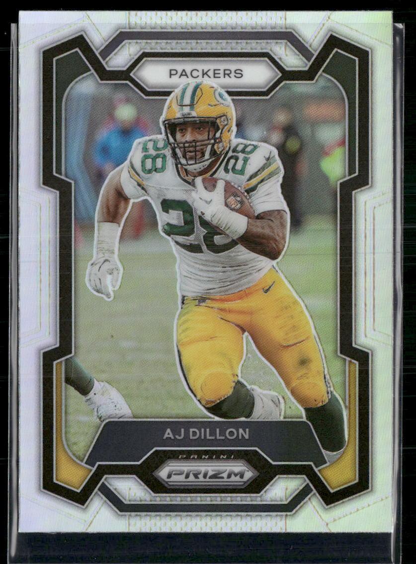 2023 Panini Prizm #106 AJ Dillon Silver  Krazy King Collectibles LLC   