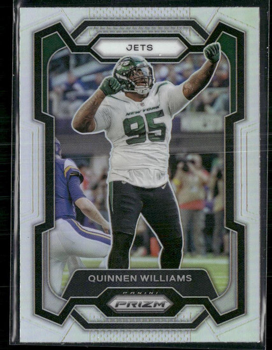 2023 Panini Prizm #234 Quinnen Williams Silver  Krazy King Collectibles LLC   