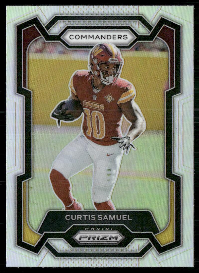 2023 Panini Prizm #294 Curtis Samuel Silver  Krazy King Collectibles LLC   