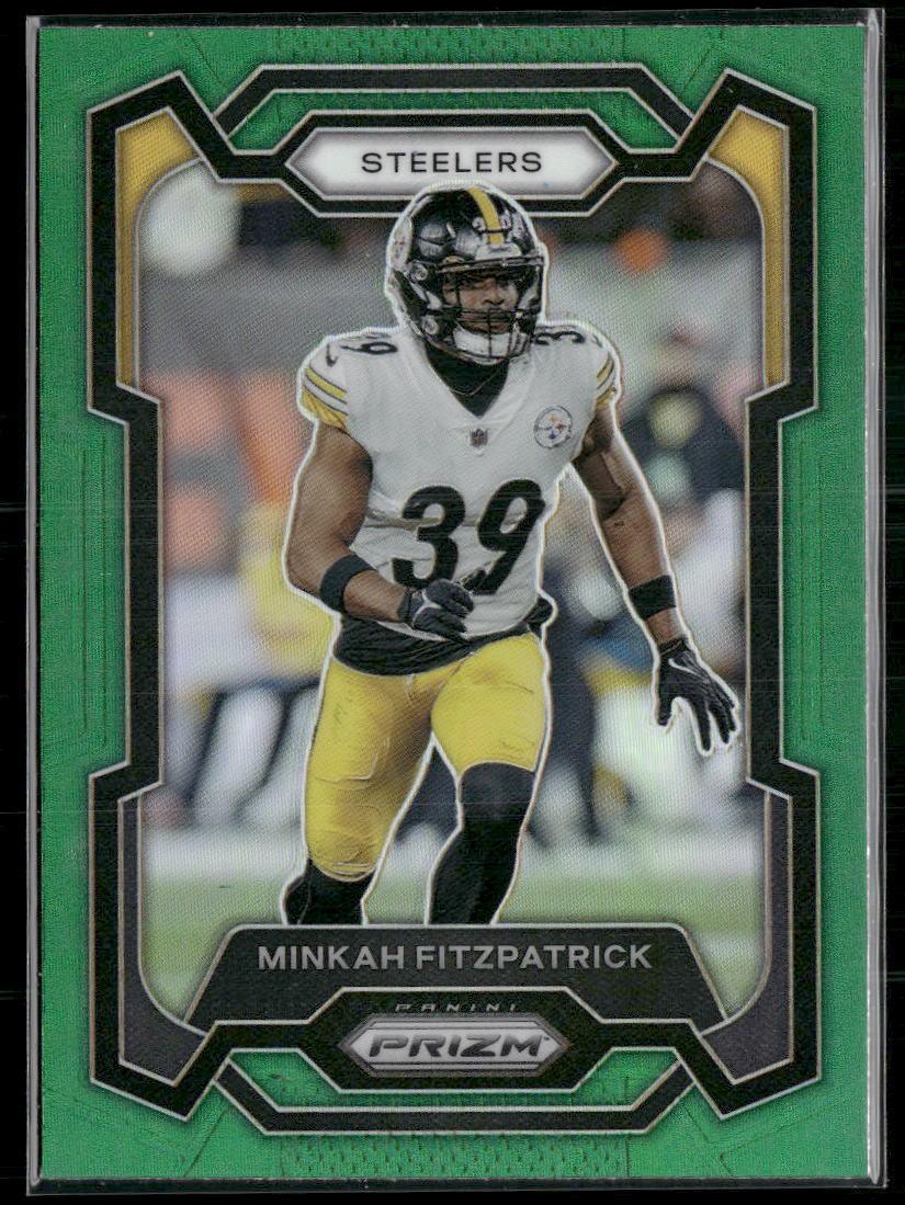 2023 Panini Prizm #250 Minkah Fitzpatrick Green  Krazy King Collectibles LLC   