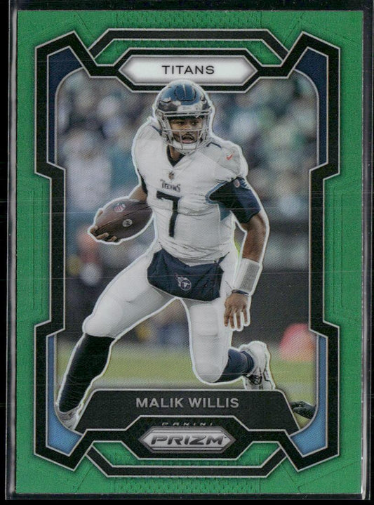 2023 Panini Prizm #289 Malik Willis Green  Krazy King Collectibles LLC   