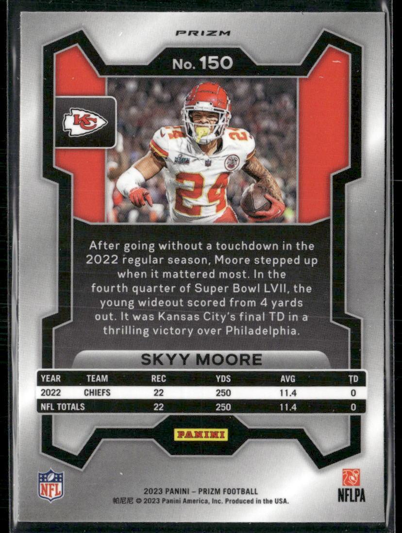 2023 Panini Prizm #150 Skyy Moore Green Wave  Krazy King Collectibles LLC   