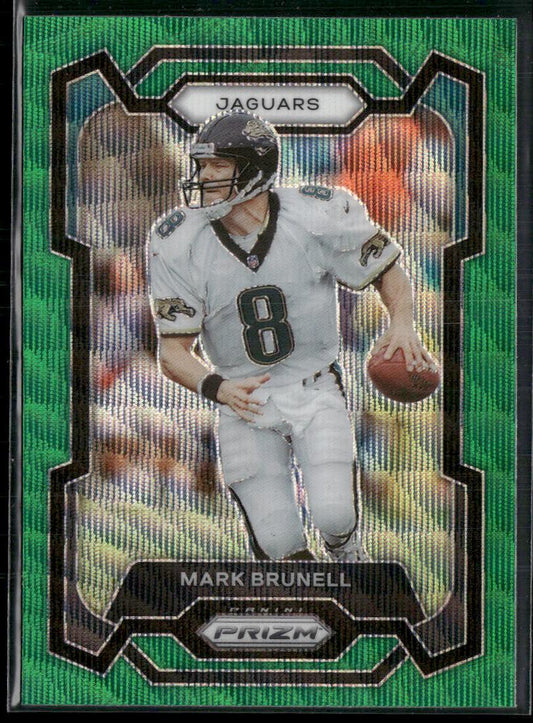 Prizm #136 Mark Brunell Green Wave  Krazy King Collectibles LLC   