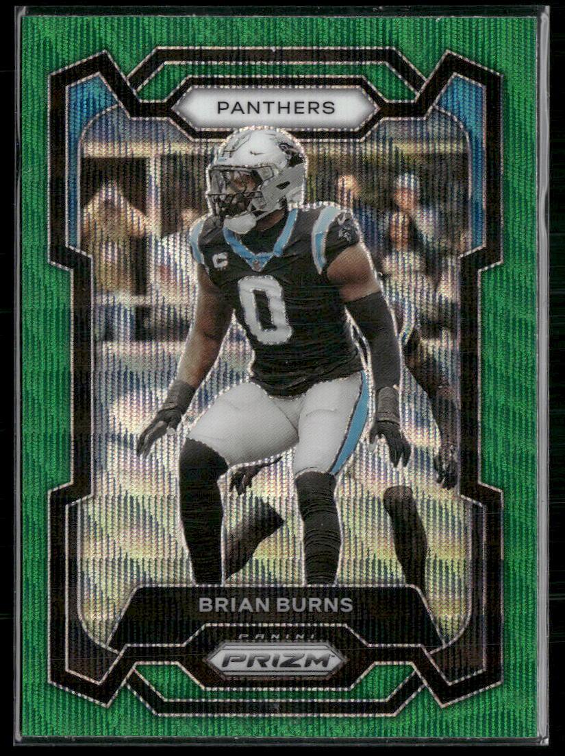 Prizm #39 Brian Burns Green Wave  Krazy King Collectibles LLC   