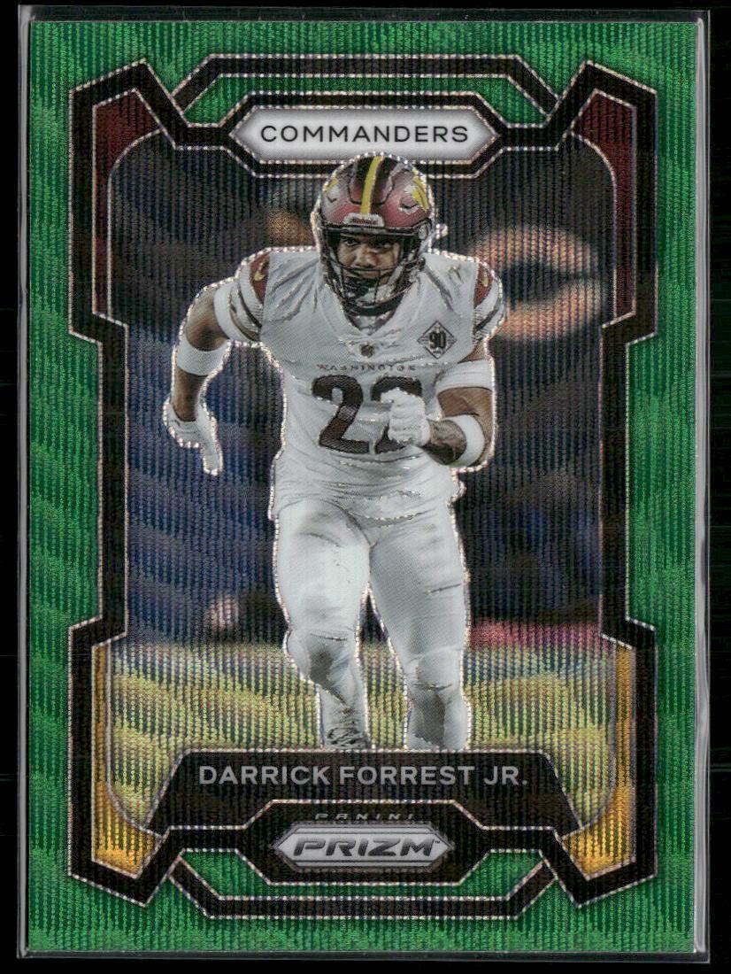 2023 Panini Prizm #296 Darrick Forrest Jr. Green Wave  Krazy King Collectibles LLC   