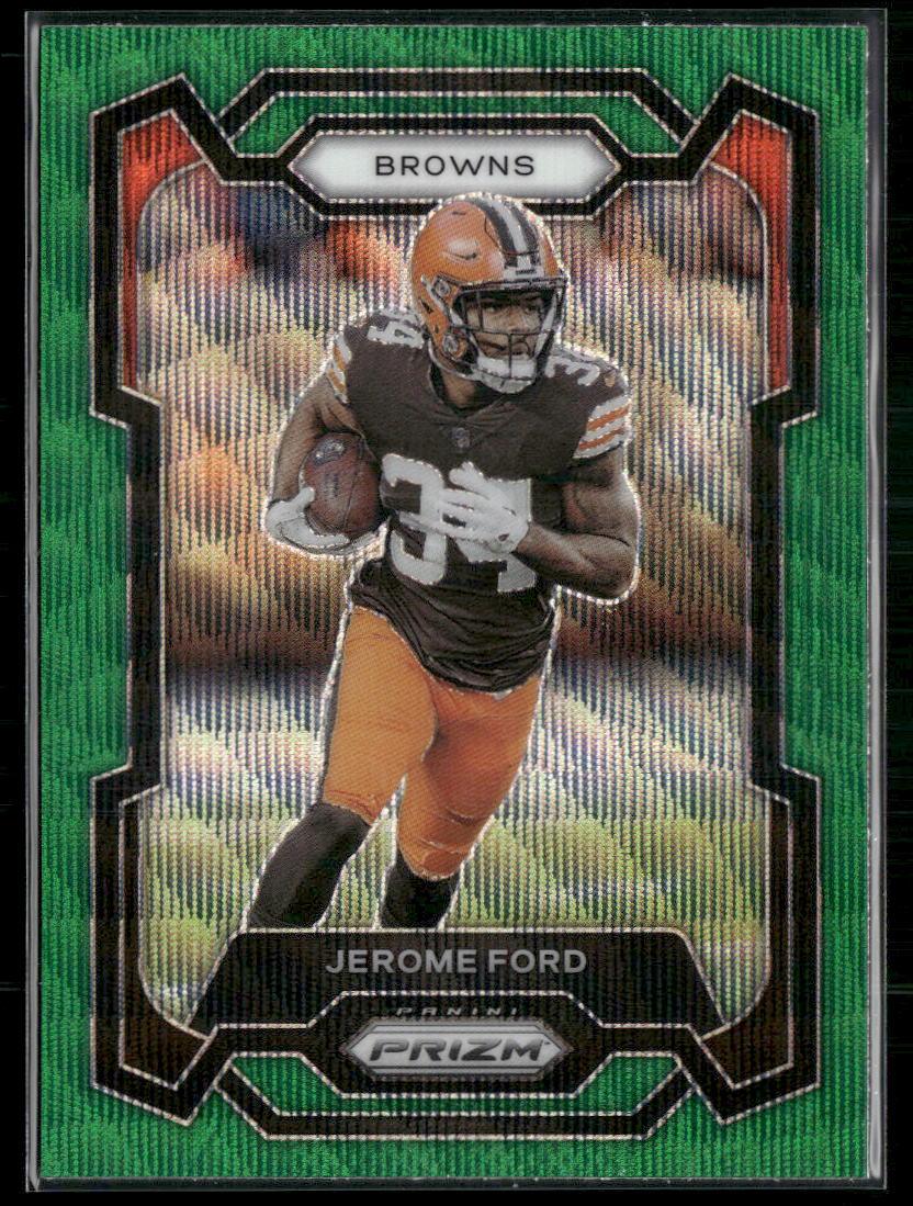 Prizm #66 Jerome Ford Green Wave  Krazy King Collectibles LLC   