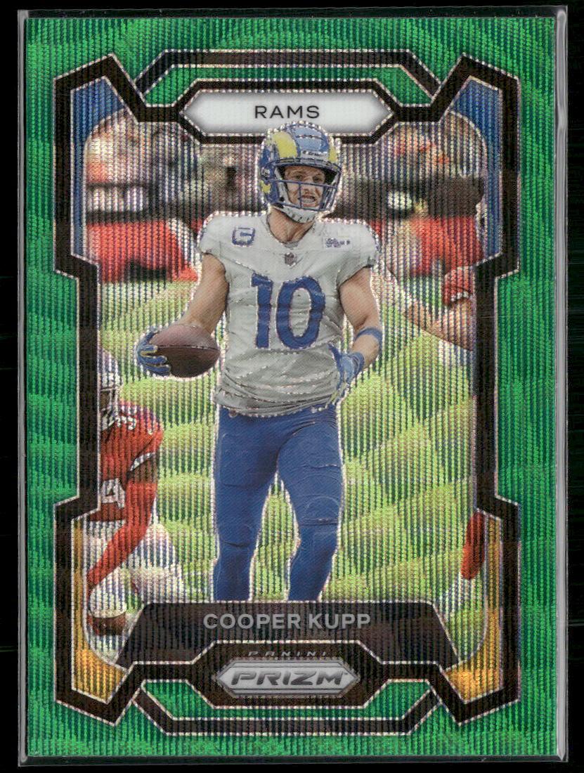 2023 Panini Prizm #165 Cooper Kupp Green Wave  Krazy King Collectibles LLC   