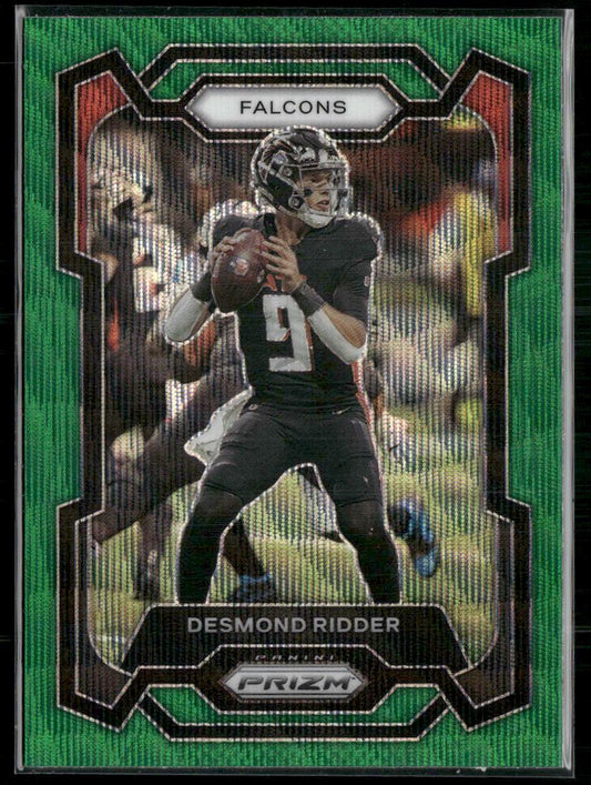 2023 Panini Prizm #9 Desmond Ridder Green Wave  Krazy King Collectibles LLC   