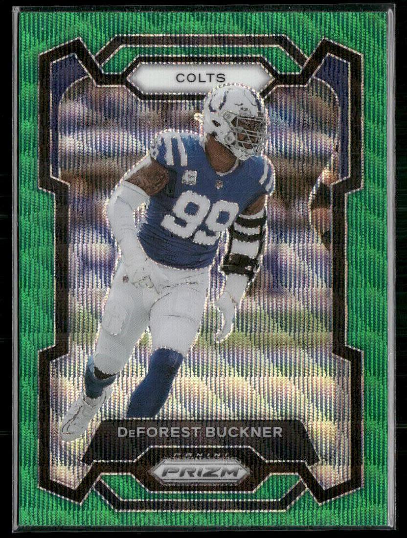 2023 Panini Prizm #125 DeForest Buckner Green Wave  Krazy King Collectibles LLC   