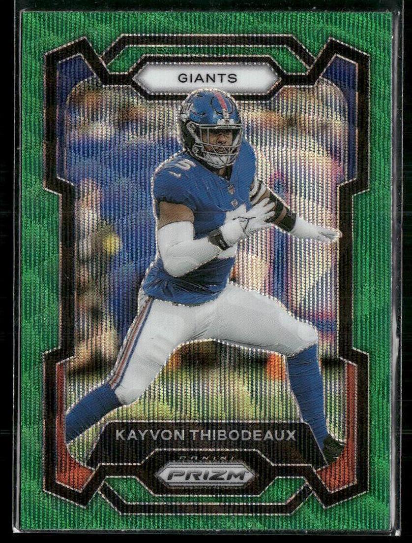 2023 Panini Prizm #224 Kayvon Thibodeaux Green Wave  Krazy King Collectibles LLC   