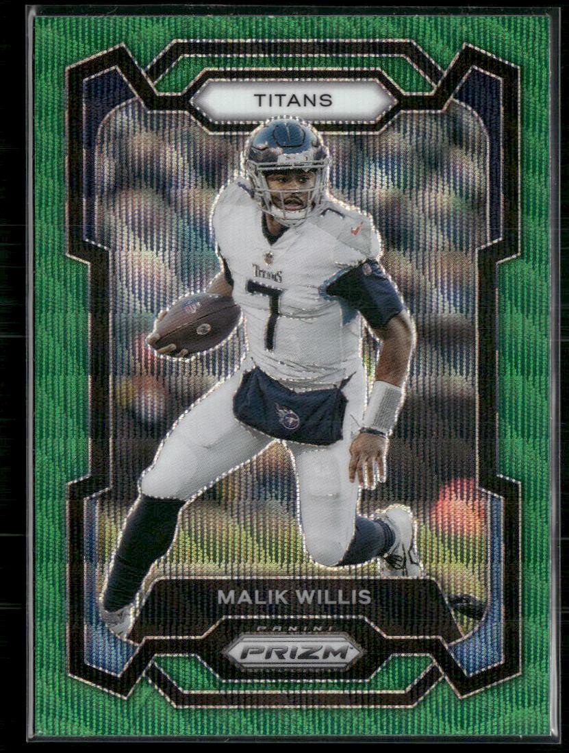 Prizm #289 Malik Willis Green Wave  Krazy King Collectibles LLC   