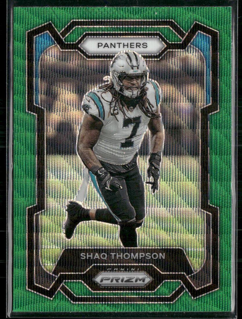 Prizm #45 Shaq Thompson Green Wave  Krazy King Collectibles LLC   