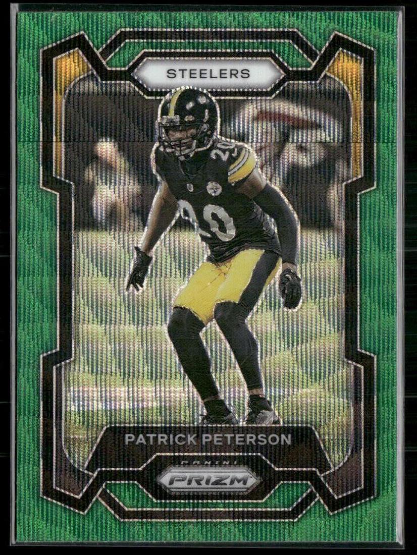 2023 Panini Prizm #253 Patrick Peterson Green Wave  Krazy King Collectibles LLC   