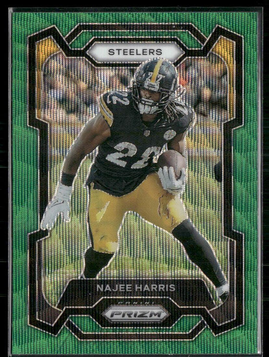 Prizm #252 Najee Harris Green Wave  Krazy King Collectibles LLC   