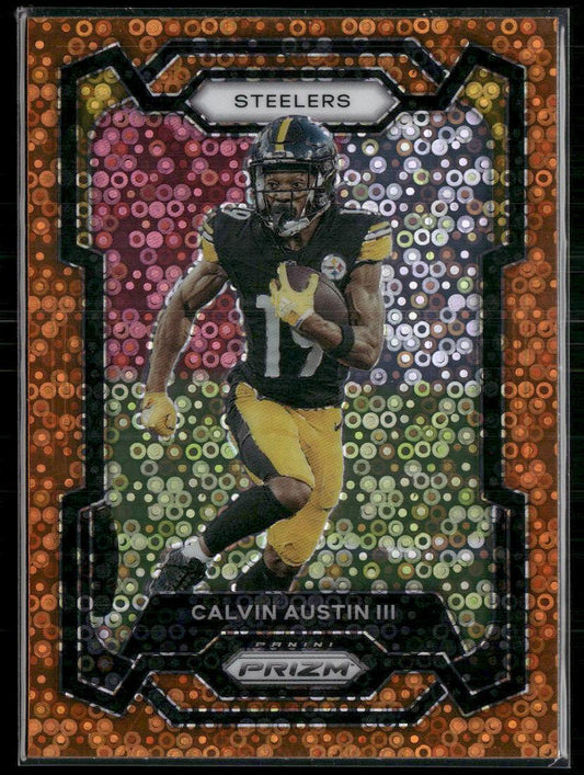 2023 Panini Prizm #255 Calvin Austin III Disco  Krazy King Collectibles LLC   