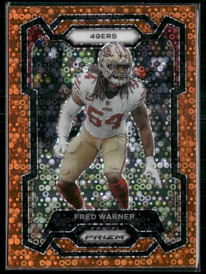 2023 Panini Prizm #270 Fred Warner Disco  Krazy King Collectibles LLC   