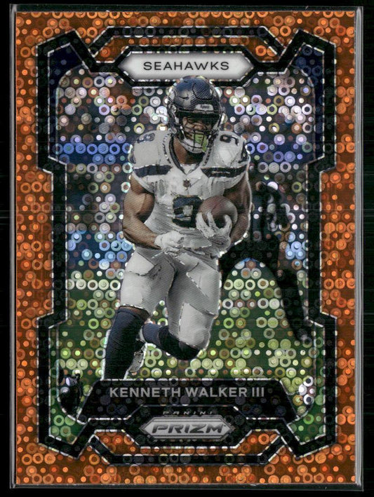 2023 Panini Prizm #261 Kenneth Walker III Disco  Krazy King Collectibles LLC   