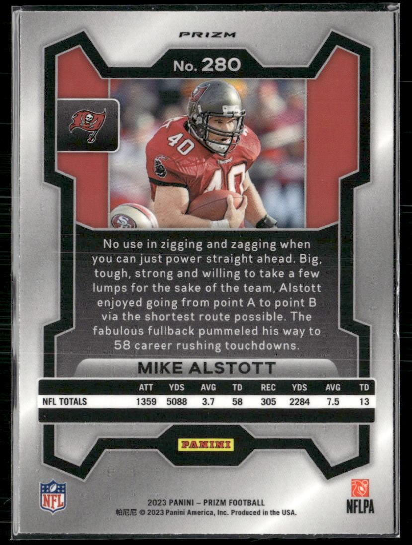 2023 Panini Prizm #280 Mike Alstott Disco  Krazy King Collectibles LLC   