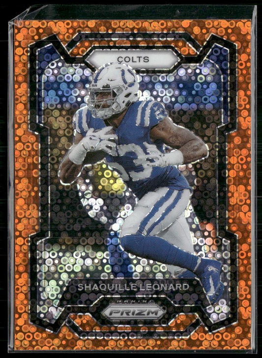 2023 Panini Prizm #131 Shaquille Leonard Disco  Krazy King Collectibles LLC   