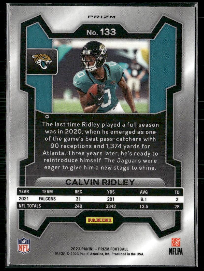 2023 Panini Prizm #133 Calvin Ridley Disco  Krazy King Collectibles LLC   