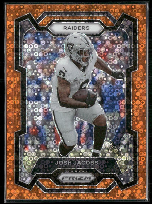 2023 Panini Prizm #178 Josh Jacobs Disco  Krazy King Collectibles LLC   