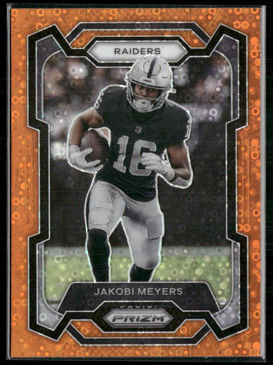 2023 Panini Prizm #177 Jakobi Meyers Disco  Krazy King Collectibles LLC   