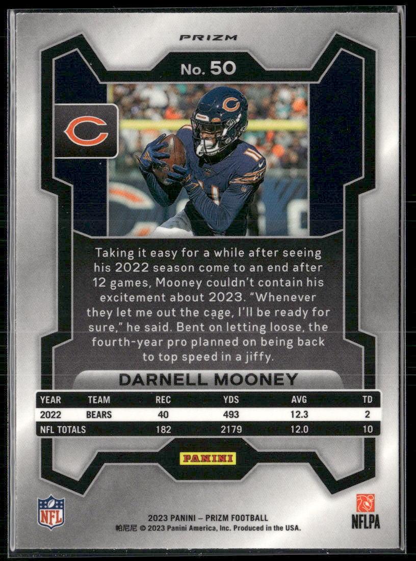 2023 Panini Prizm #50 Darnell Mooney Disco  Krazy King Collectibles LLC   