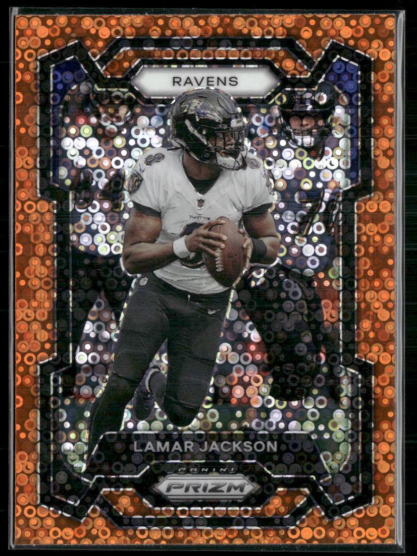 2023 Panini Prizm #18 Lamar Jackson Disco  Krazy King Collectibles LLC   