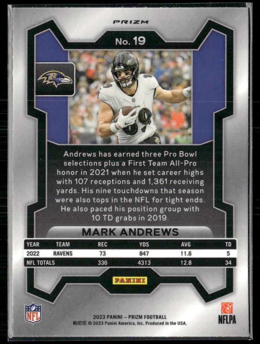 2023 Panini Prizm #19 Mark Andrews Disco  Krazy King Collectibles LLC   