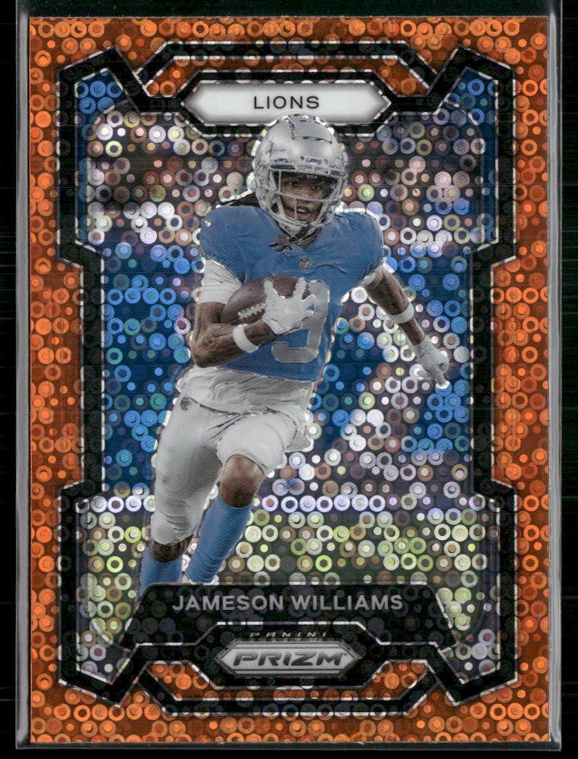 2023 Panini Prizm #99 Jameson Williams Disco  Krazy King Collectibles LLC   