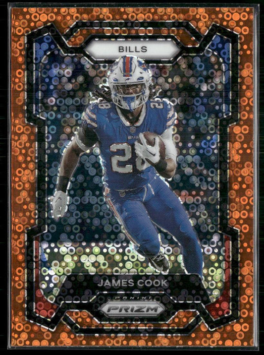 2023 Panini Prizm #30 James Cook Disco  Krazy King Collectibles LLC   