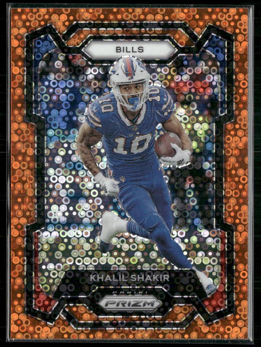 2023 Panini Prizm #33 Khalil Shakir Disco  Krazy King Collectibles LLC   